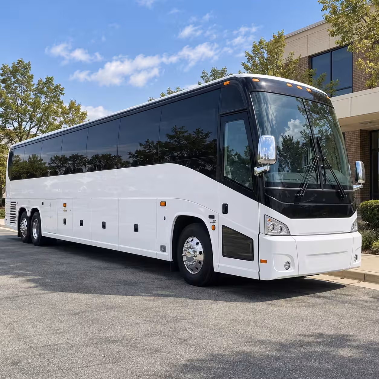 plantation charter bus rentals to amerant bank arena