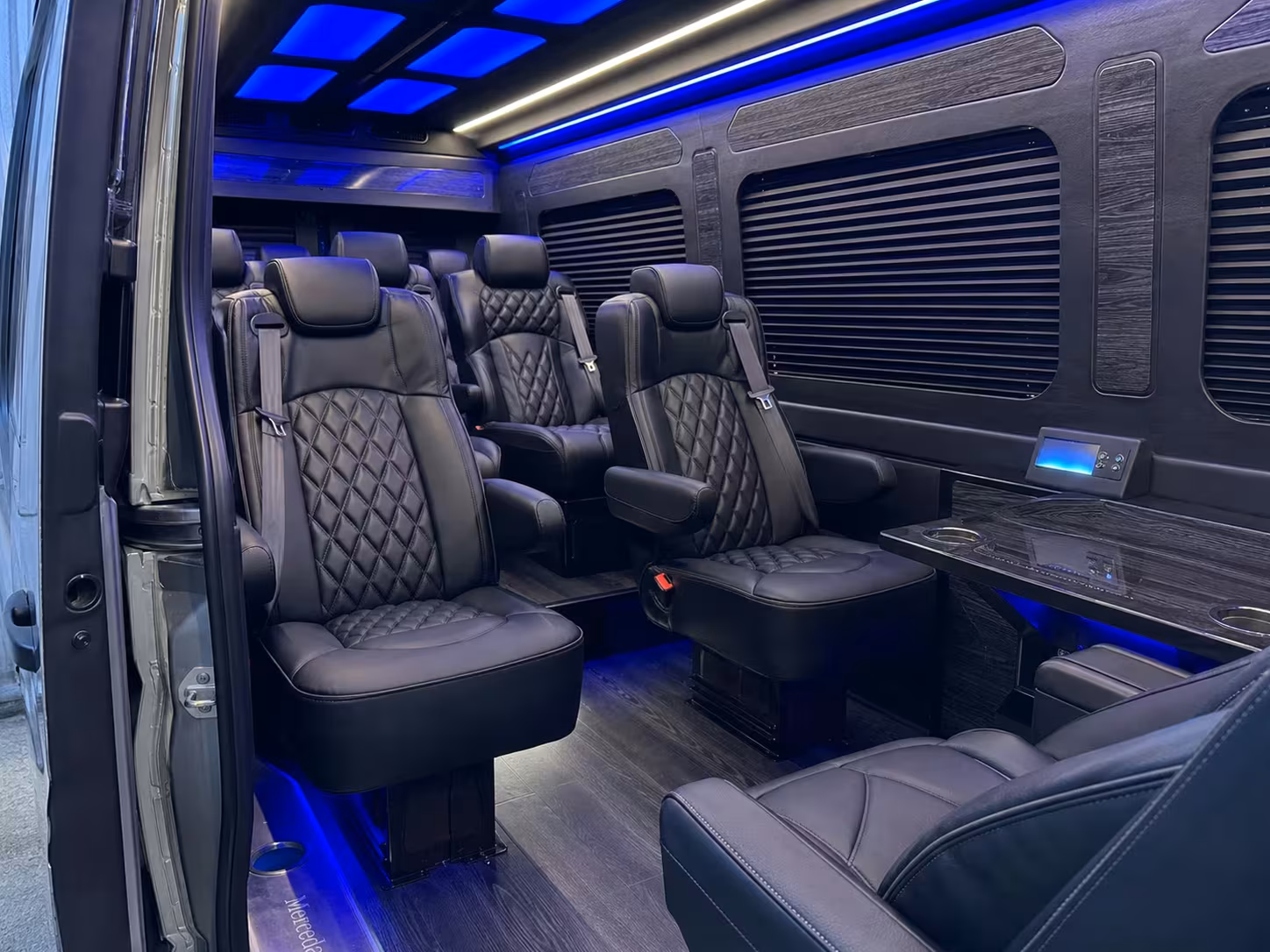 sprinter van transportation for groups and events across plantation