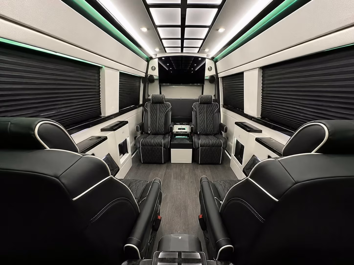 sprinter van with driver interior