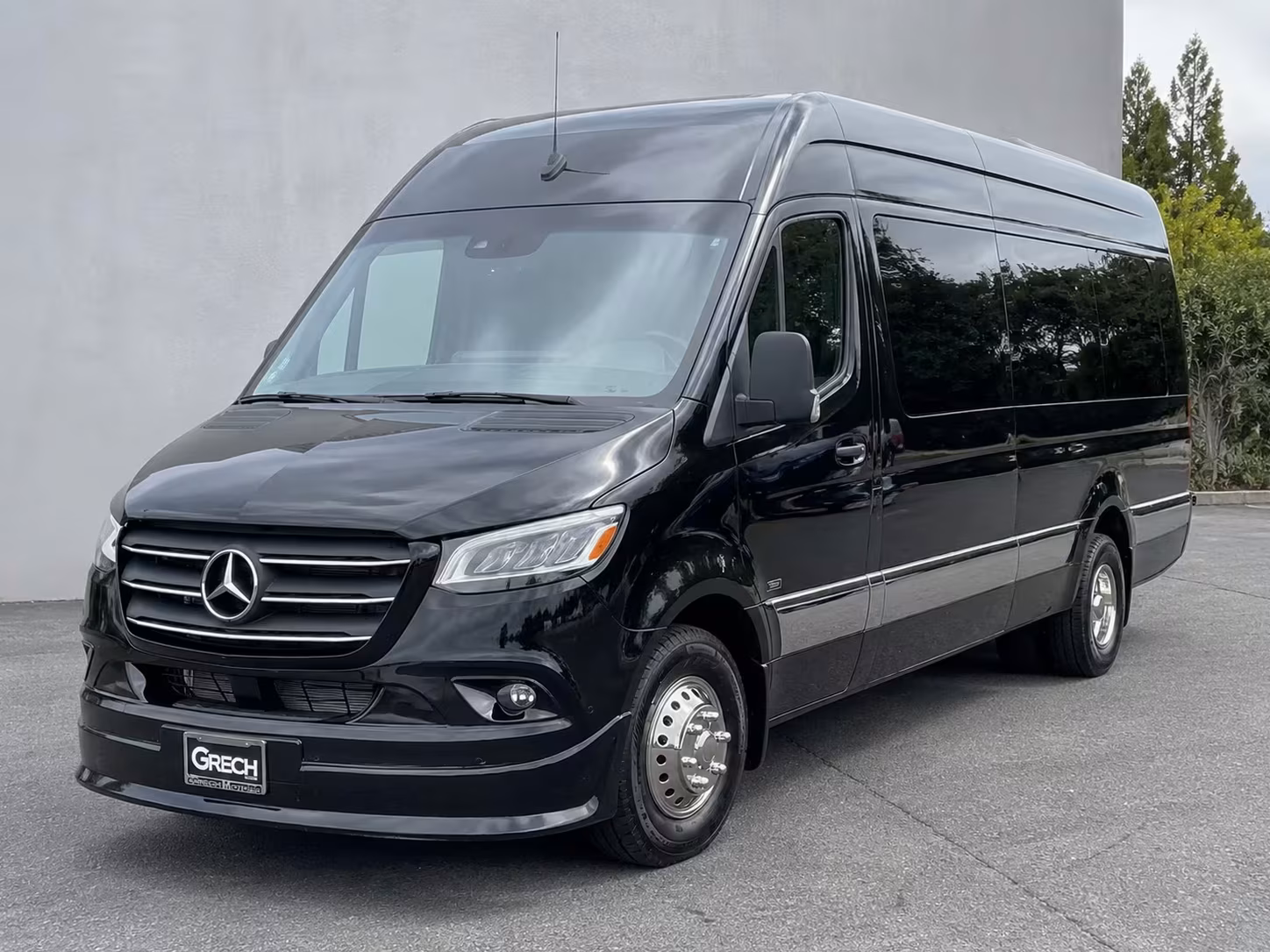 sprinter van with driver